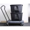 Pake Handling Tools Triple Plastic Trolley, 400 lb. Cap, 32" x 21", 3-way Handle Position PAKFT04